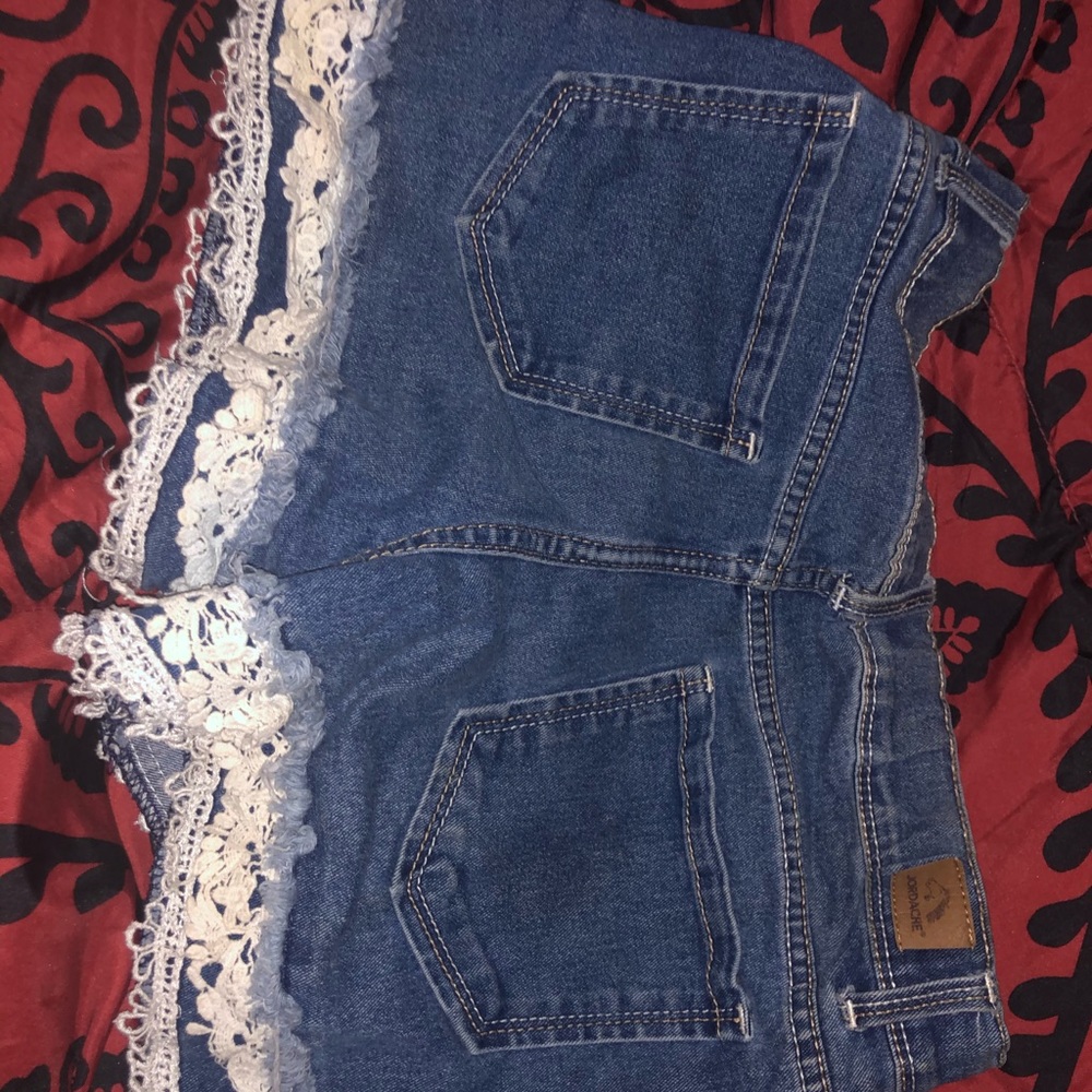 Distressed Blue Jean Shorts for Summer - Picture 1 of 2